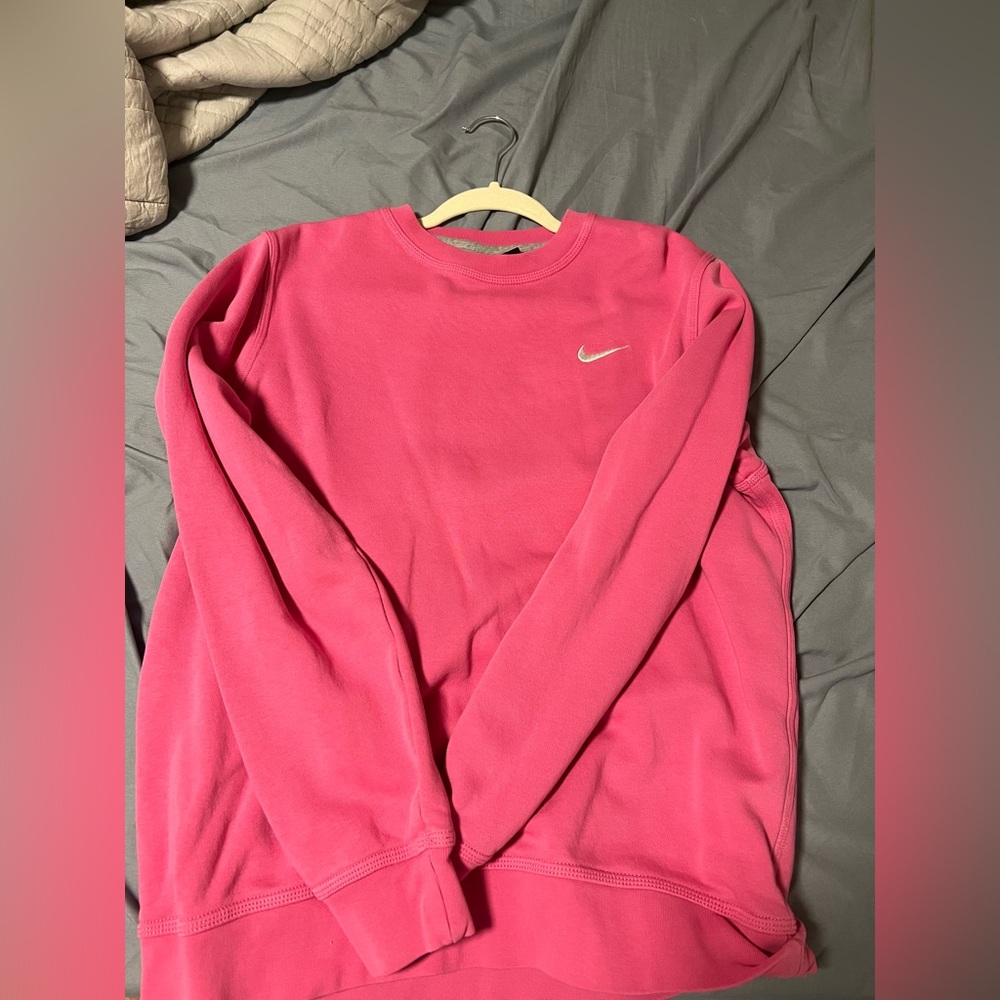 Pink Nike Crewneck